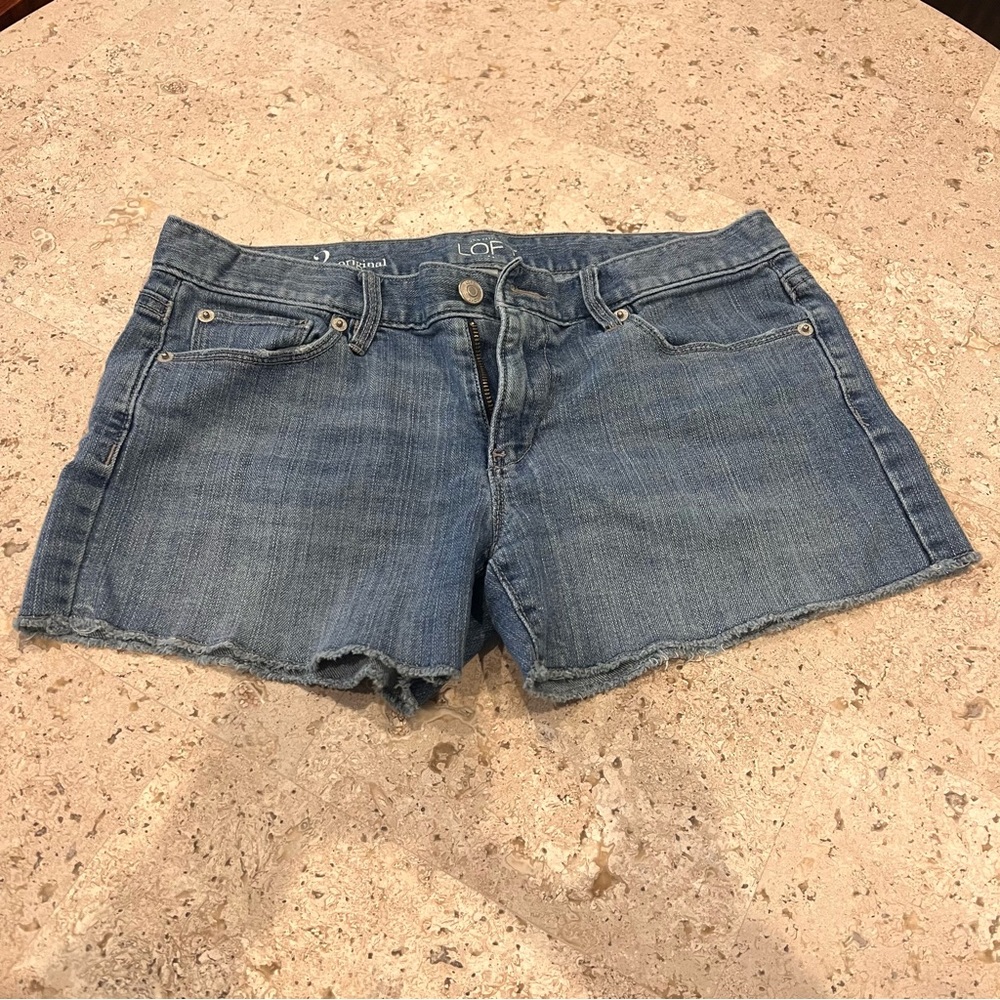 ☀️LOFT Women's Blue Denim Shorts